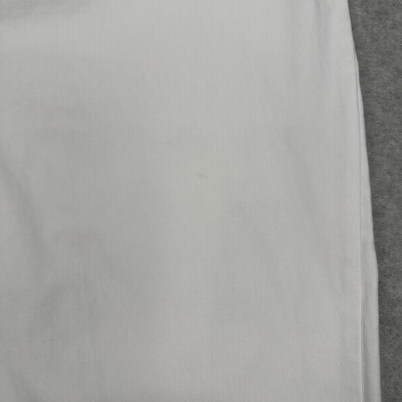 Counterparts Pull-On Mid Rise Slim Leg Dress Pants Womens 18 White Luxe Stretch - Picture 3 of 15